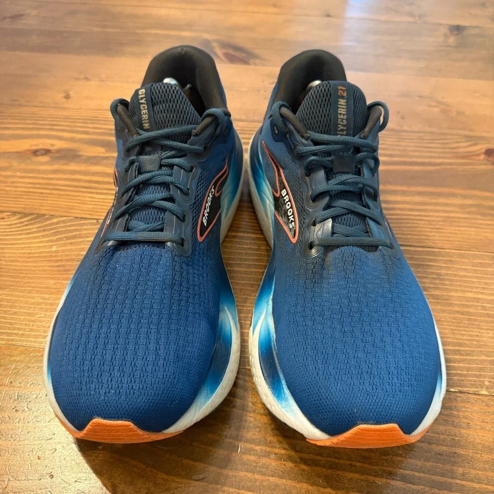 Brooks Glycerin 21 Running Shoes Sneakers 1104191D474 Super Blue Mens‎ Size 13 D